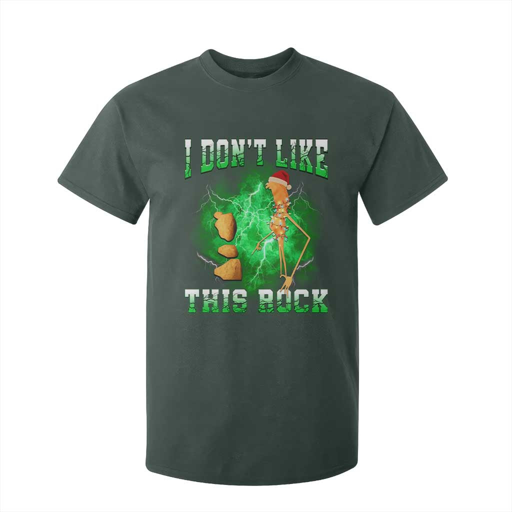 Funny Marcus The Worm T Shirt For Kid I Don't Like This Rock Brain Rot TS10 Dark Forest Green Print Your Wear