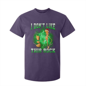 Funny Marcus The Worm T Shirt For Kid I Don't Like This Rock Brain Rot TS10 Purple Print Your Wear