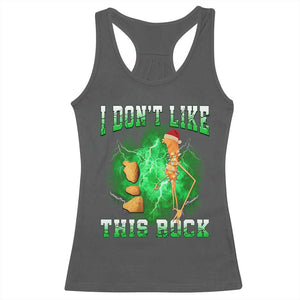 Funny Marcus The Worm Racerback Tank Top I Don't Like This Rock Brain Rot TS10 Dark Heather Print Your Wear