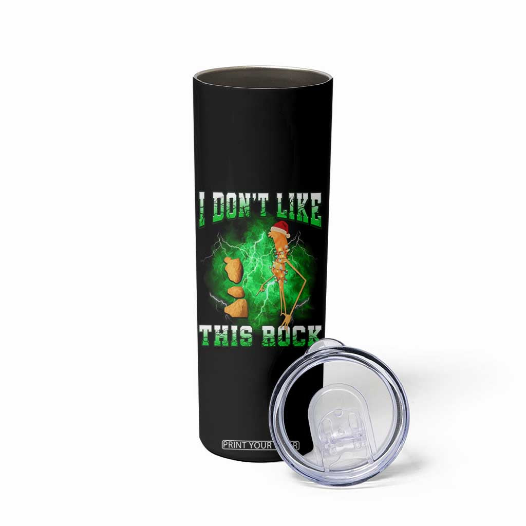 Funny Marcus The Worm Skinny Tumbler I Don't Like This Rock Brain Rot TS10 Print Your Wear