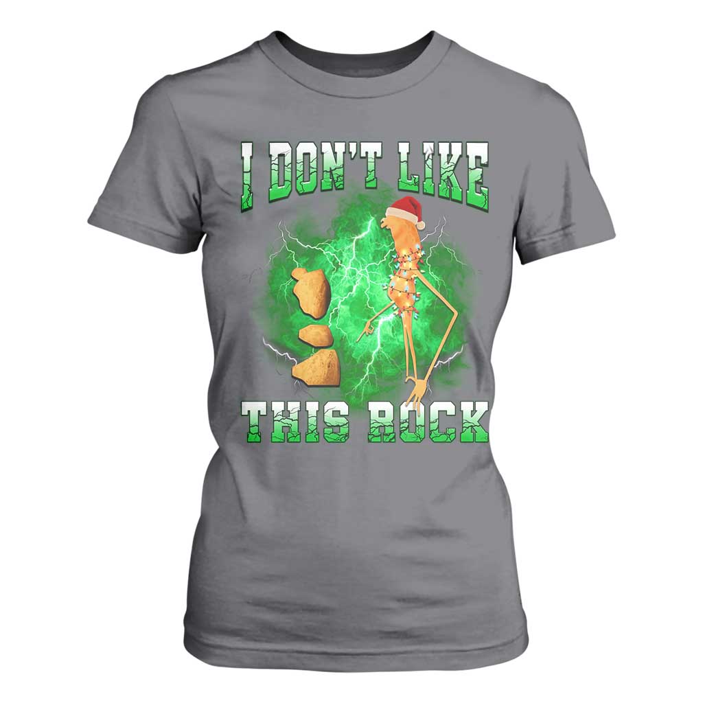 Funny Marcus The Worm T Shirt For Women I Don't Like This Rock Brain Rot TS10 Charcoal Print Your Wear
