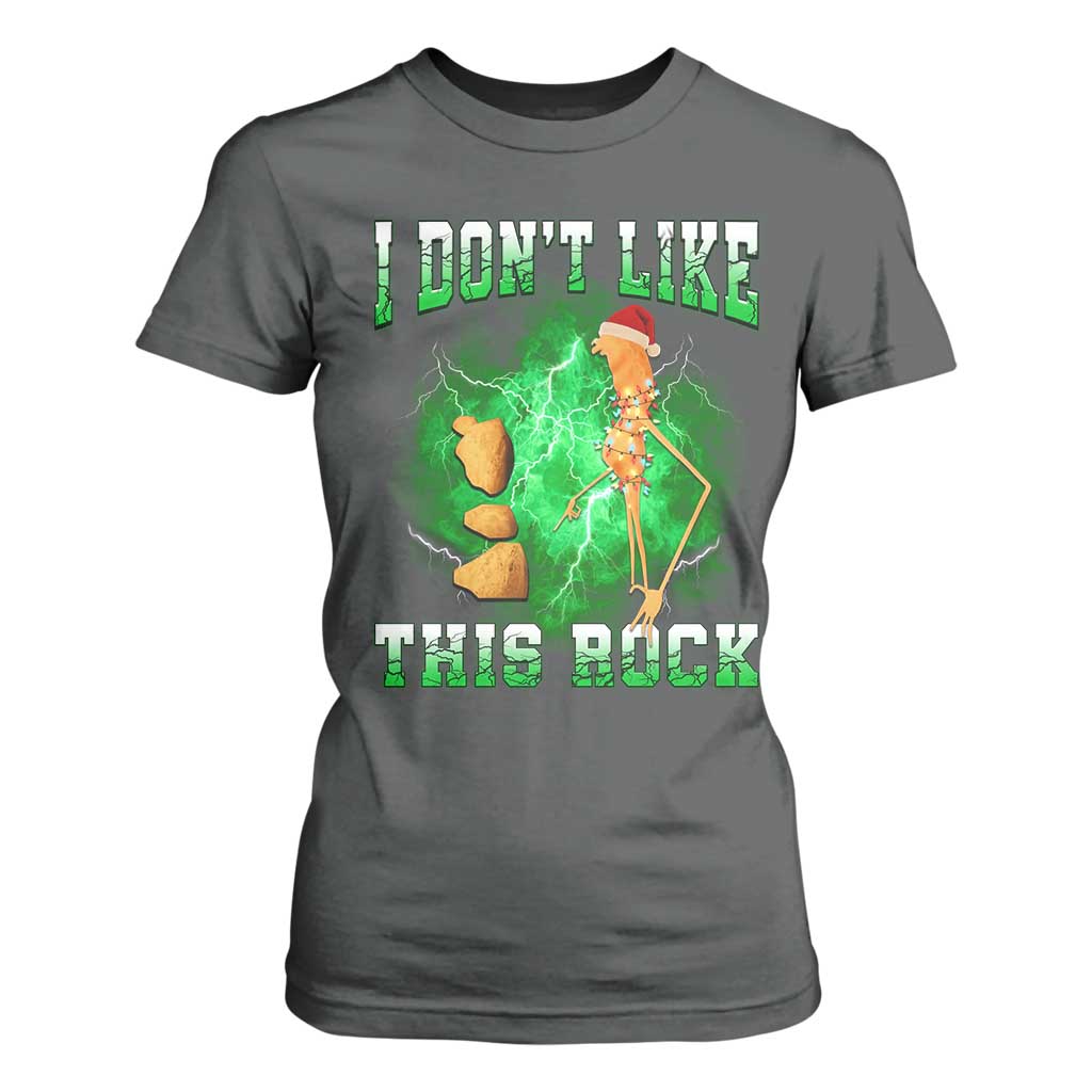 Funny Marcus The Worm T Shirt For Women I Don't Like This Rock Brain Rot TS10 Dark Heather Print Your Wear