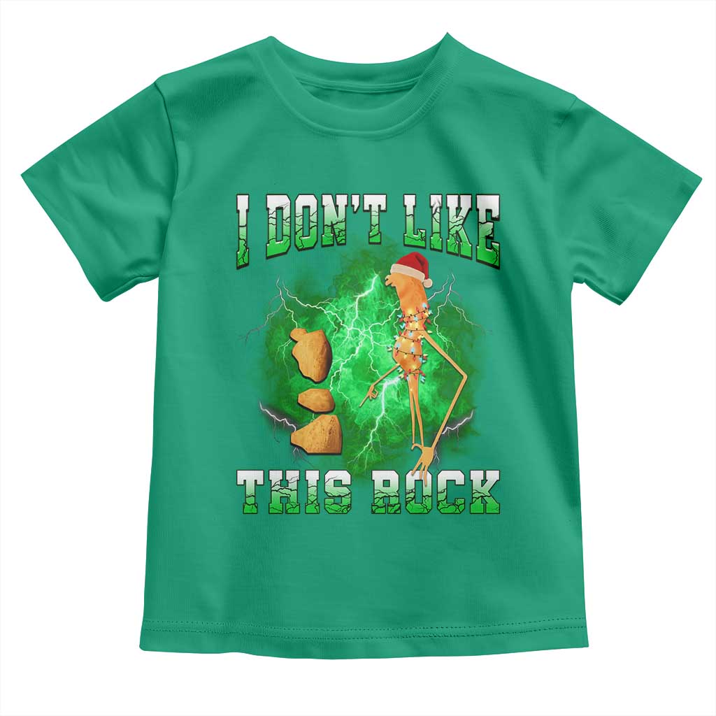 Funny Marcus The Worm Toddler T Shirt I Don't Like This Rock Brain Rot TS10 Irish Green Print Your Wear
