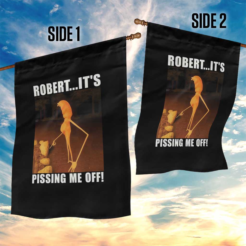 Marcus The Worm Meme Garden Flag Robert Its Pissing Me Off TS10 Print Your Wear