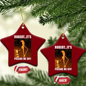Marcus The Worm Meme Ceramic Ornament Robert Its Pissing Me Off TS10 Print Your Wear