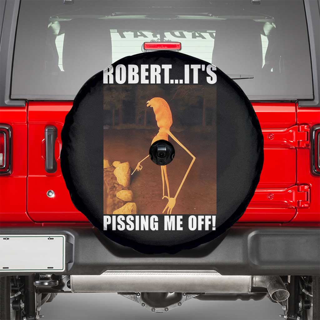 Marcus The Worm Meme Spare Tire Cover Robert Its Pissing Me Off TS10 Black Print Your Wear