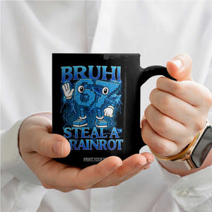 Bruh 6 7 Steal a Brainrot Coffee Mug 6-7 Funny Brainrot Meme Six Seven Bootleg TS10 Print Your Wear