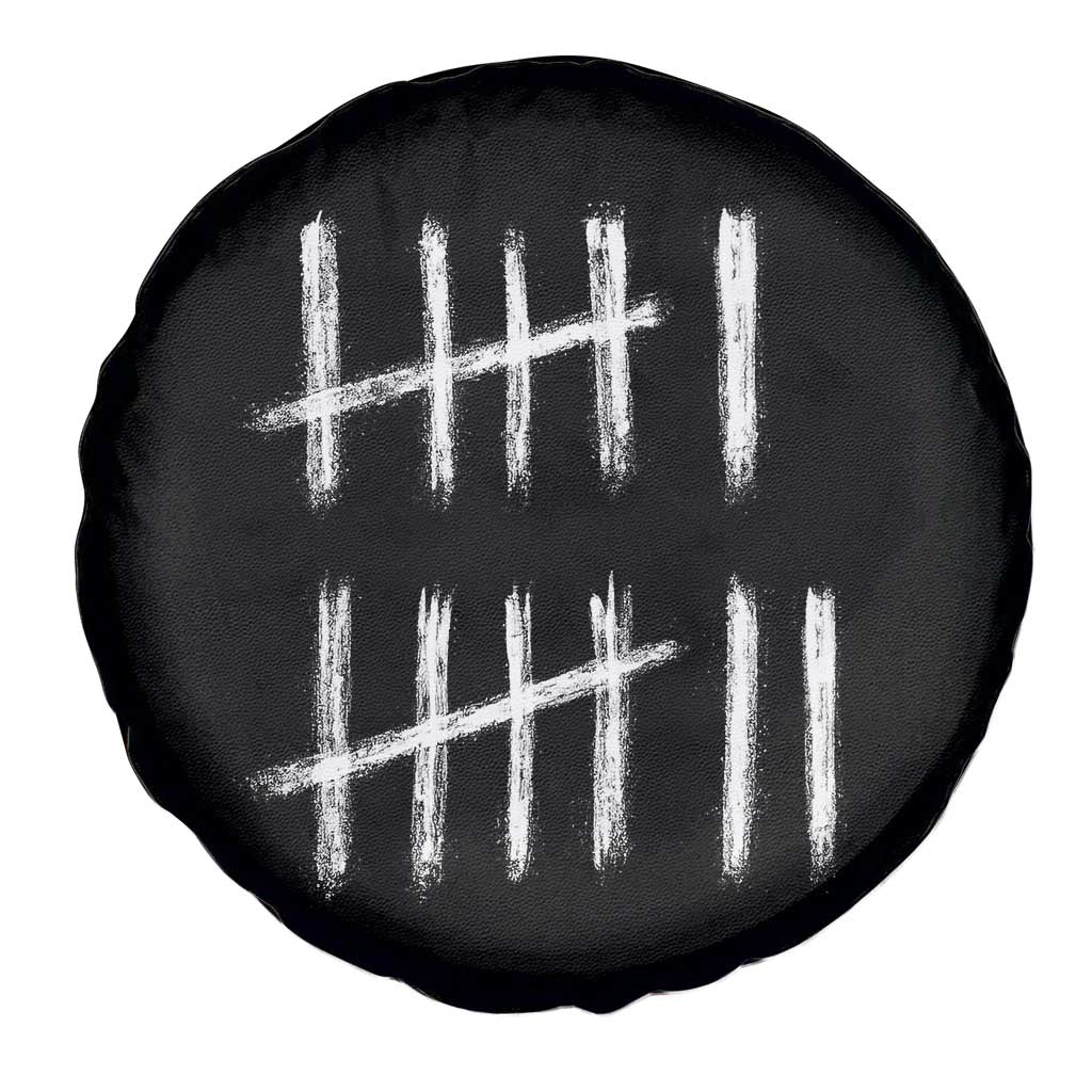 Funny Six Seven 67 Meme Spare Tire Cover Tally Marks 6 7 Numbers Gen Alpha Slang TS10 Print Your Wear