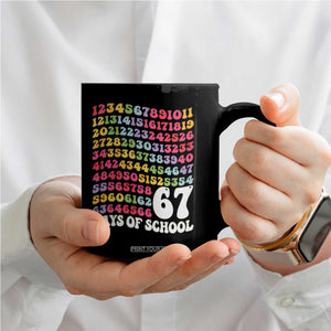 67 Days of School Coffee Mug Funny Six Seven Meme Teacher Student Gen Alpha Slang TS10 Print Your Wear