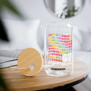 67 Days of School Glass Can Funny Six Seven Meme Teacher Student Gen Alpha Slang TS10 Print Your Wear