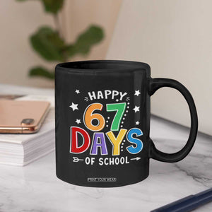 67 Days of School Coffee Mug Funny Meme Teacher Student 67th Day TS10 Print Your Wear