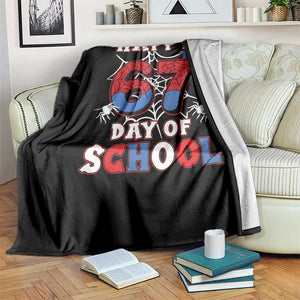 Happy 67th Day Of School Throw Blanket Boys Girls Spider 67 Days TS10 Print Your Wear