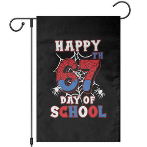 Happy 67th Day Of School Garden Flag Boys Girls Spider 67 Days TS10 Black Print Your Wear