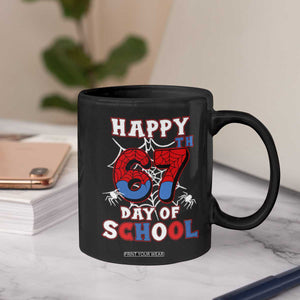 Happy 67th Day Of School Coffee Mug Boys Girls Spider 67 Days TS10 Print Your Wear
