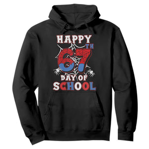 Happy 67th Day Of School Hoodie Boys Girls Spider 67 Days TS10 Black Print Your Wear