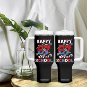 Happy 67th Day Of School Tumbler With Handle Boys Girls Spider 67 Days TS10 Print Your Wear