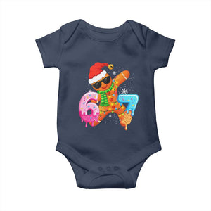 Funny 67 Meme Gingerbread Christmas Baby Onesie Six Seven Ice Cream Drip Boys TS10 Navy Print Your Wear