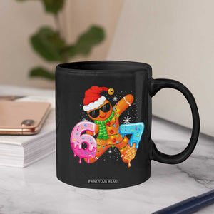 Funny 67 Meme Gingerbread Christmas Coffee Mug Six Seven Ice Cream Drip Boys TS10 Print Your Wear