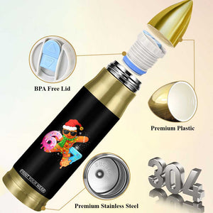 Funny 67 Meme Gingerbread Christmas Bullet Tumbler Six Seven Ice Cream Drip Boys TS10 Print Your Wear