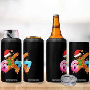 Funny 67 Meme Gingerbread Christmas 4 in 1 Can Cooler Tumbler Six Seven Ice Cream Drip Boys TS10 Print Your Wear
