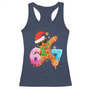 Funny 67 Meme Gingerbread Christmas Racerback Tank Top Six Seven Ice Cream Drip Boys TS10 Navy Print Your Wear