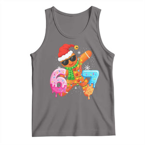 Funny 67 Meme Gingerbread Christmas Tank Top Six Seven Ice Cream Drip Boys TS10 Deep Heather Print Your Wear