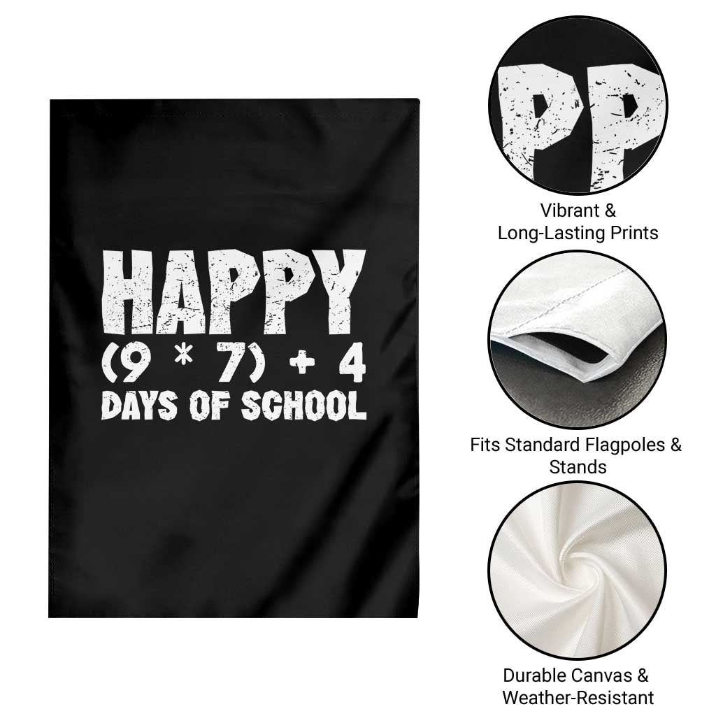 67 Days Of School Garden Flag Do The Math 67 Meme Funny Six Seven Teacher TS10 Print Your Wear