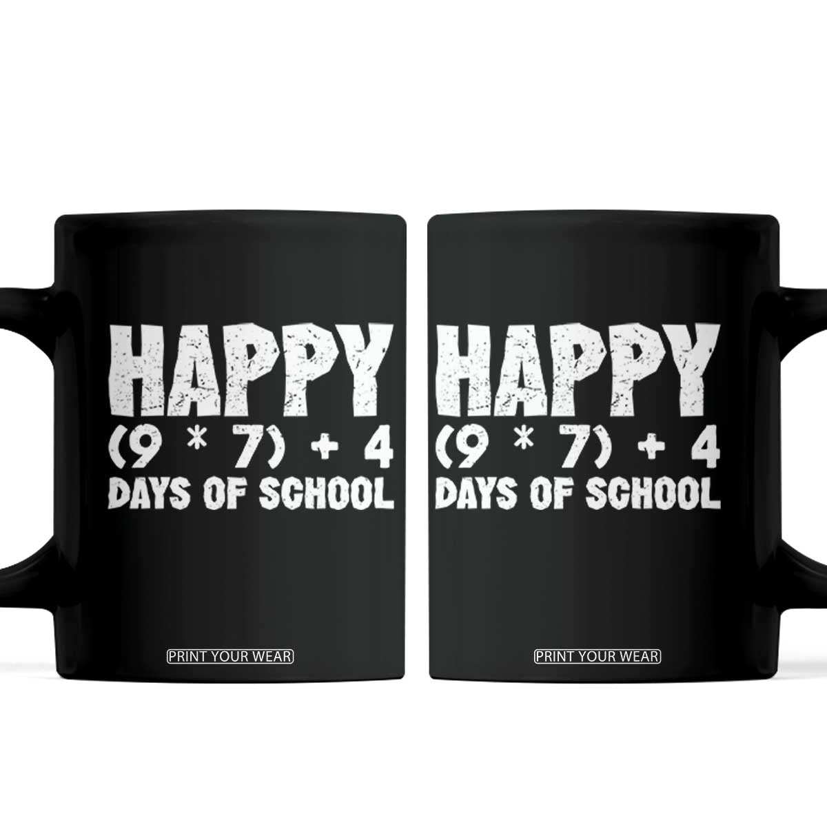 67 Days Of School Coffee Mug Do The Math 67 Meme Funny Six Seven Teacher TS10 Black Print Your Wear