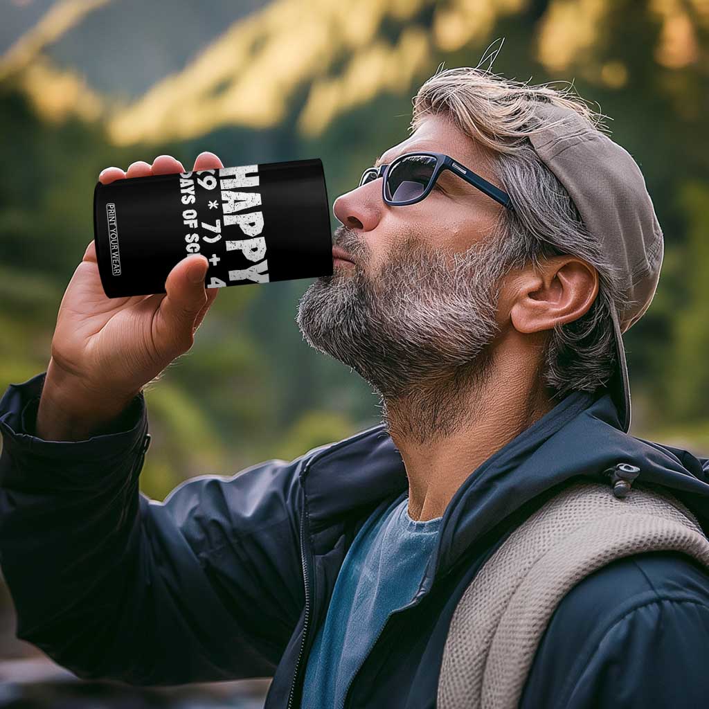 67 Days Of School 4 in 1 Can Cooler Tumbler Do The Math 67 Meme Funny Six Seven Teacher TS10 Print Your Wear