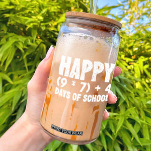 67 Days Of School Glass Can Do The Math 67 Meme Funny Six Seven Teacher TS10 Black Print Your Wear