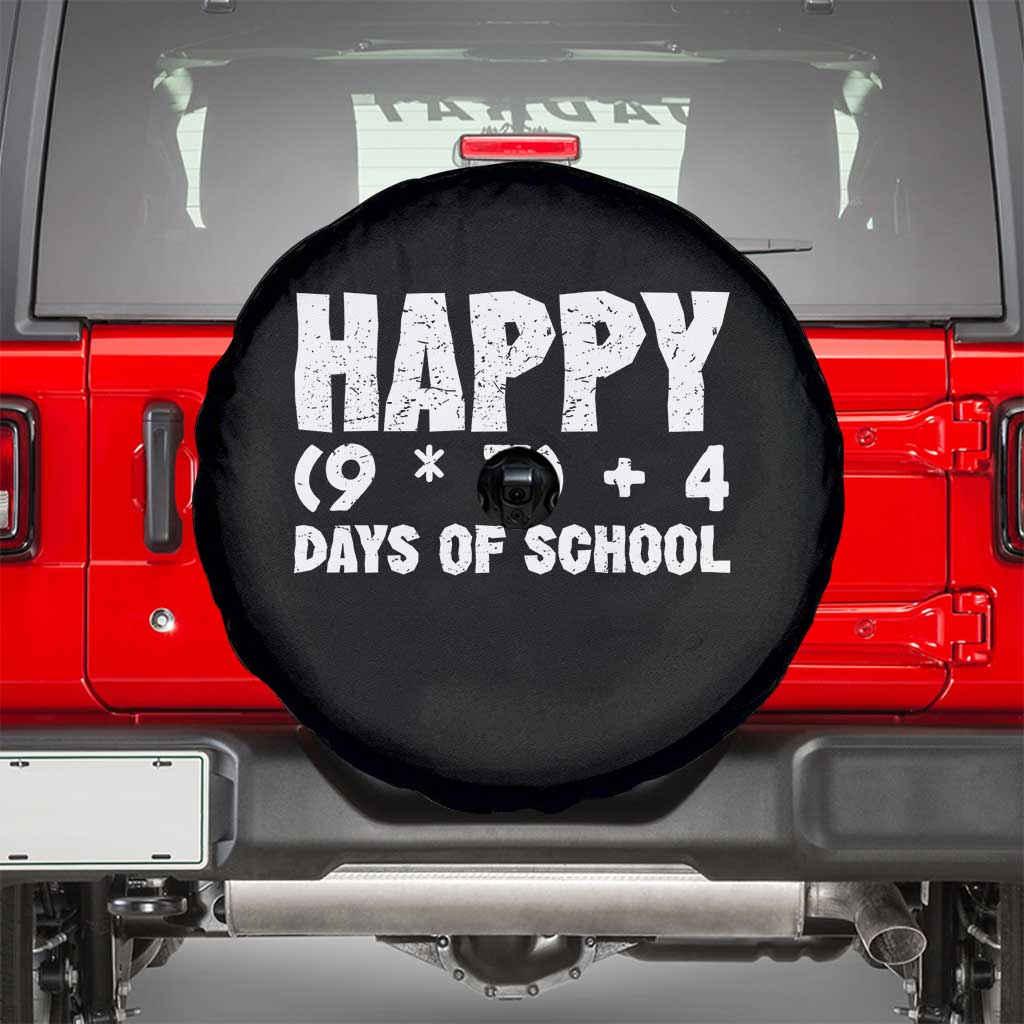 67 Days Of School Spare Tire Cover Do The Math 67 Meme Funny Six Seven Teacher TS10 Black Print Your Wear