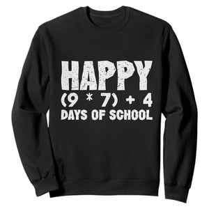 67 Days Of School Sweatshirt Do The Math 67 Meme Funny Six Seven Teacher TS10 Black Print Your Wear