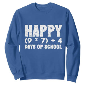 67 Days Of School Sweatshirt Do The Math 67 Meme Funny Six Seven Teacher TS10 Royal Blue Print Your Wear