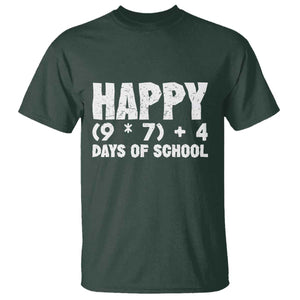 67 Days Of School T Shirt Do The Math 67 Meme Funny Six Seven Teacher TS10 Dark Forest Green Print Your Wear