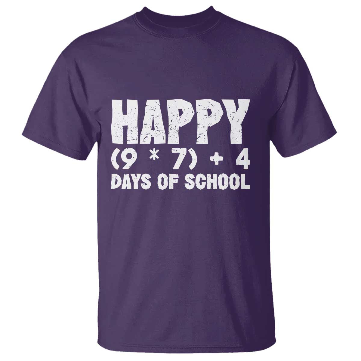 67 Days Of School T Shirt Do The Math 67 Meme Funny Six Seven Teacher TS10 Purple Print Your Wear