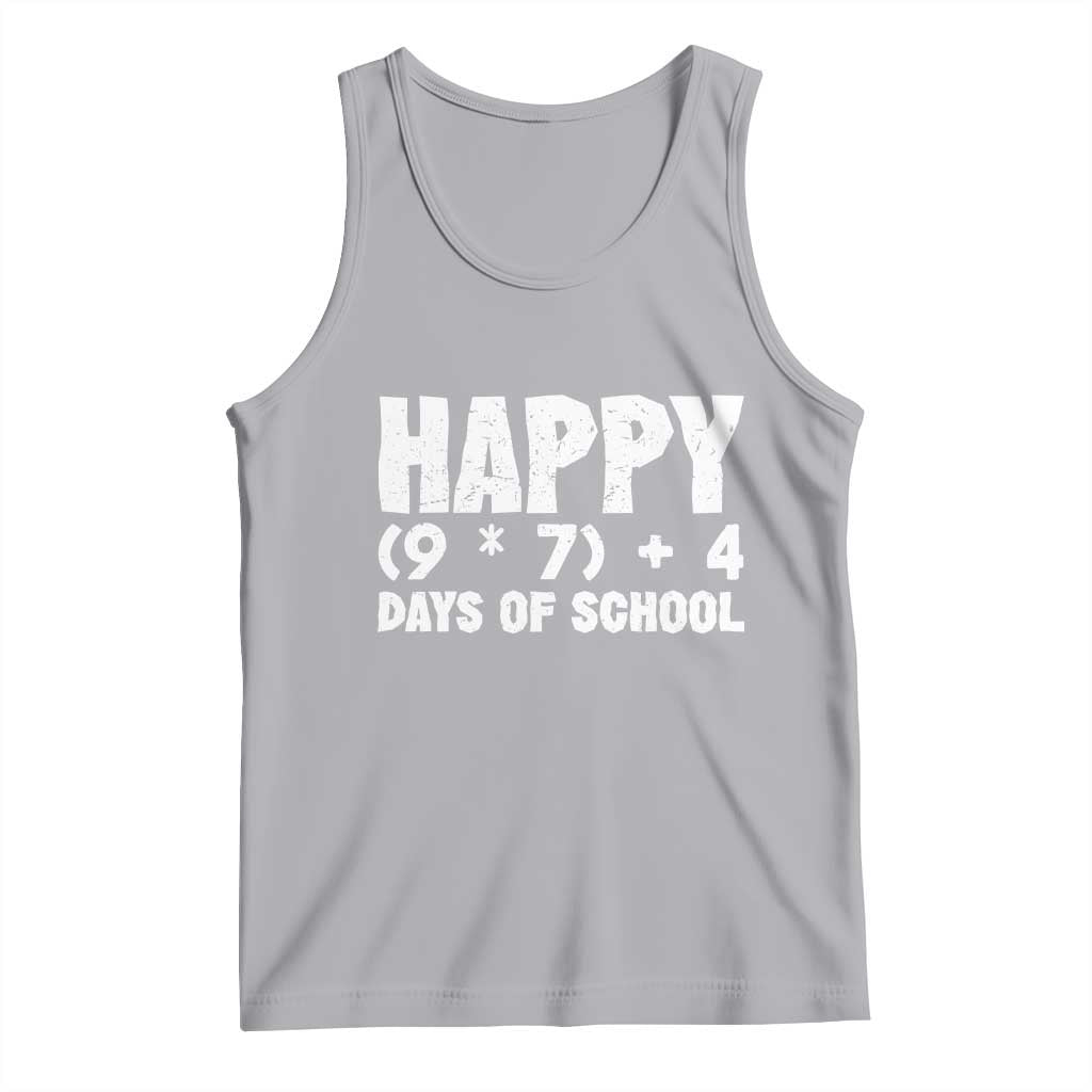 67 Days Of School Tank Top Do The Math 67 Meme Funny Six Seven Teacher TS10 Athletic Heather Print Your Wear