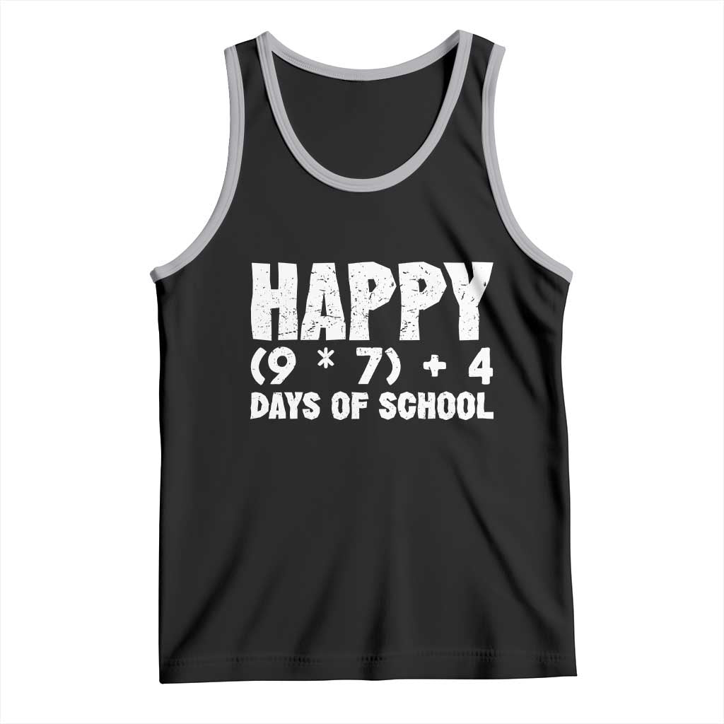 67 Days Of School Tank Top Do The Math 67 Meme Funny Six Seven Teacher TS10 Black Athletic Heather Print Your Wear