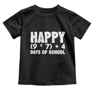 67 Days Of School Toddler T Shirt Do The Math 67 Meme Funny Six Seven Teacher TS10 Black Print Your Wear