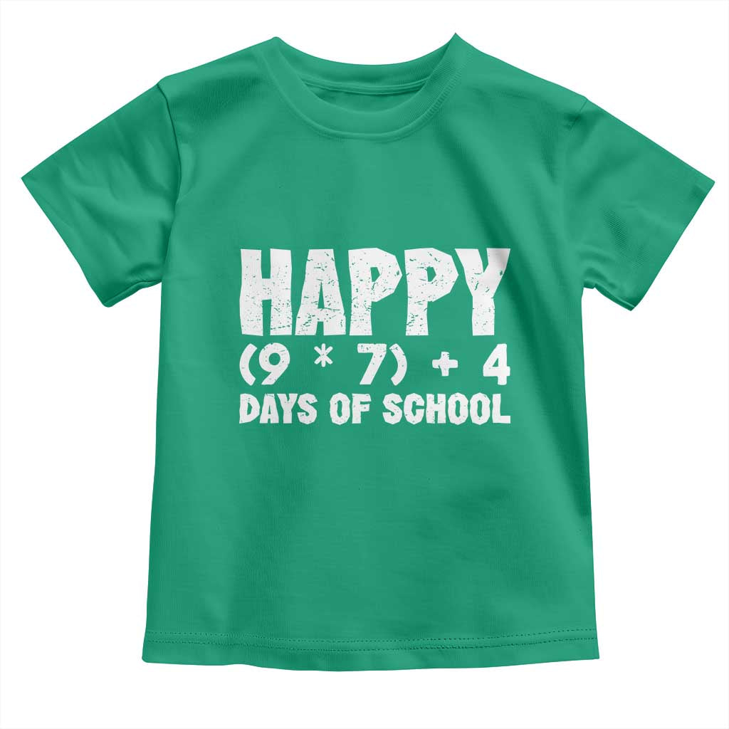 67 Days Of School Toddler T Shirt Do The Math 67 Meme Funny Six Seven Teacher TS10 Irish Green Print Your Wear