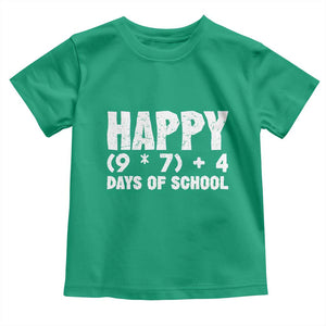 67 Days Of School Toddler T Shirt Do The Math 67 Meme Funny Six Seven Teacher TS10 Irish Green Print Your Wear