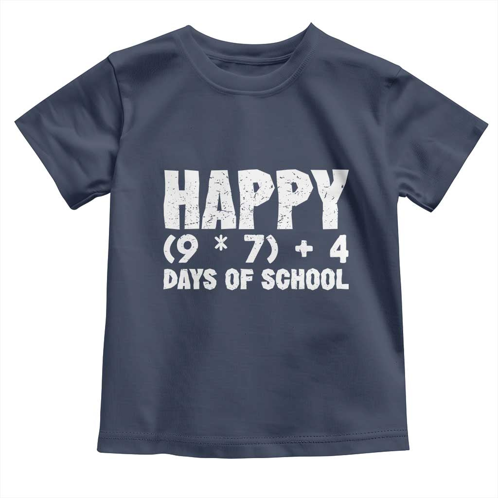 67 Days Of School Toddler T Shirt Do The Math 67 Meme Funny Six Seven Teacher TS10 Navy Print Your Wear