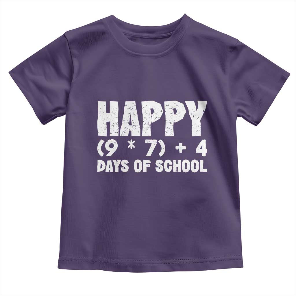 67 Days Of School Toddler T Shirt Do The Math 67 Meme Funny Six Seven Teacher TS10 Purple Print Your Wear