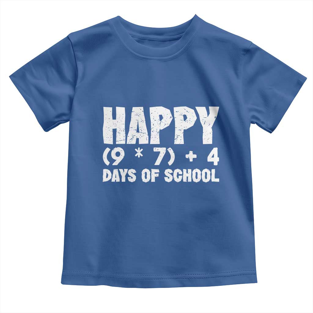 67 Days Of School Toddler T Shirt Do The Math 67 Meme Funny Six Seven Teacher TS10 Royal Blue Print Your Wear