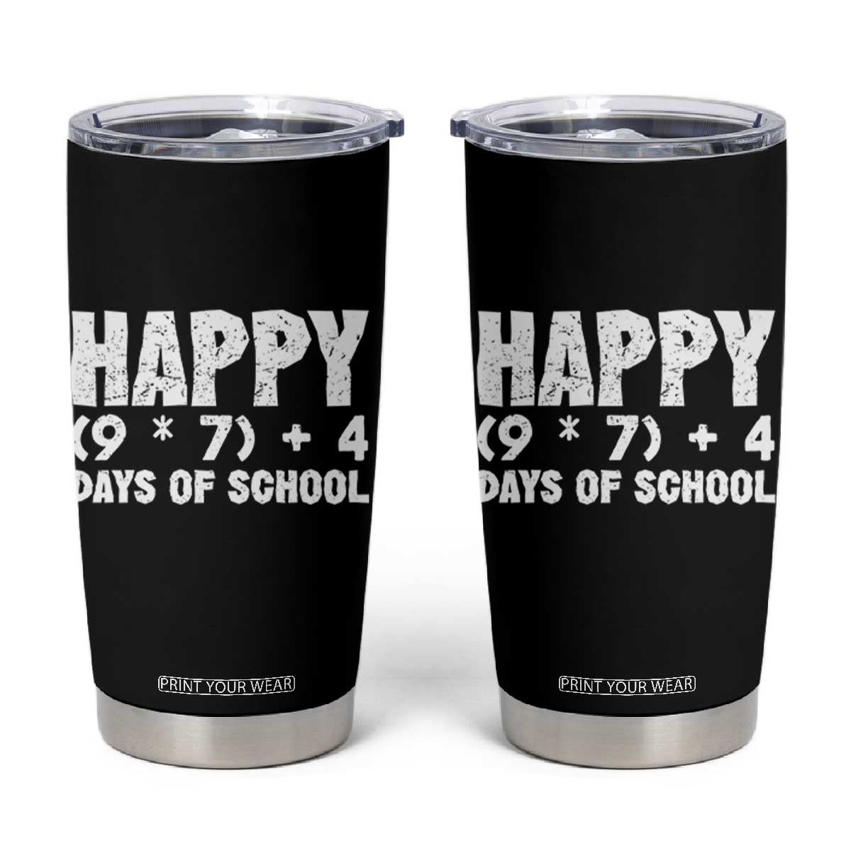 67 Days Of School Tumbler Cup Do The Math 67 Meme Funny Six Seven Teacher TS10 Black Print Your Wear