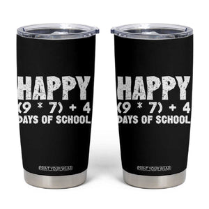 67 Days Of School Tumbler Cup Do The Math 67 Meme Funny Six Seven Teacher TS10 Black Print Your Wear