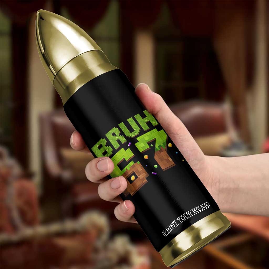 Funny Six Seven Bullet Tumbler 67 Meme 6 7 Boy Game Pixel Number TS10 Print Your Wear