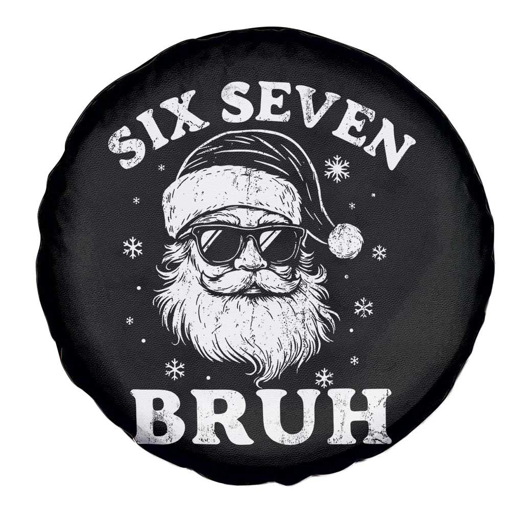 67 Christmas Six Seven Bruh Spare Tire Cover Funny Santa 6 7 Meme TS10 Print Your Wear