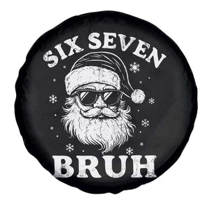 67 Christmas Six Seven Bruh Spare Tire Cover Funny Santa 6 7 Meme TS10 Print Your Wear
