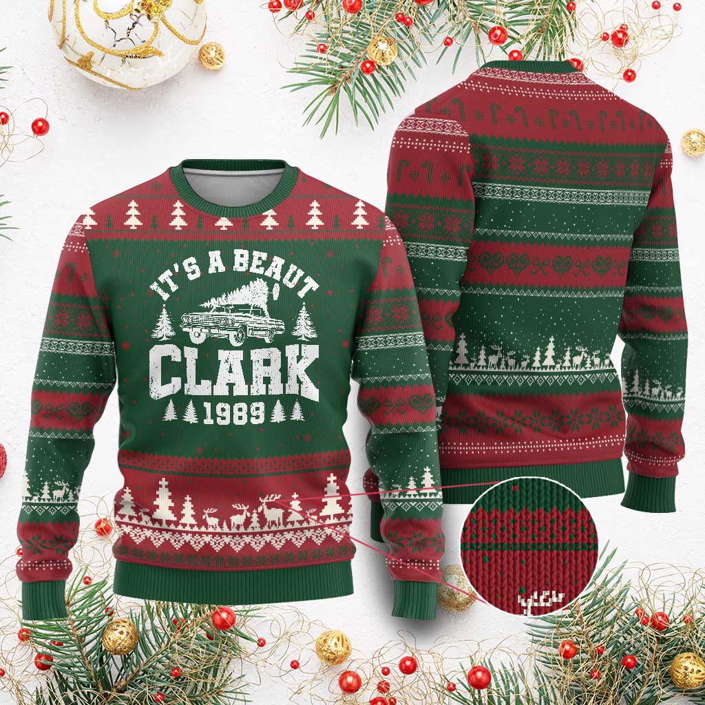 It's a Beaut Clark Ugly Christmas Sweater Funny Xmas Vacation TS10 Red Green Print Your Wear