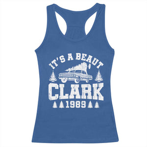 It's a Beaut Clark Racerback Tank Top Funny Christmas Vacation TS10 Royal Blue Print Your Wear